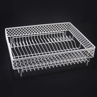 Sturdy Wire Kitchen Dish Rack Metal Plate Rack