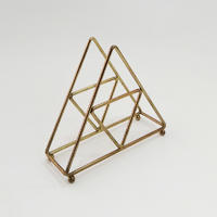 Wire Triangle Tabletop Lunch Napkin Holder