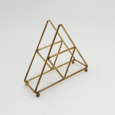 Wire Triangle Tabletop Lunch Napkin Holder